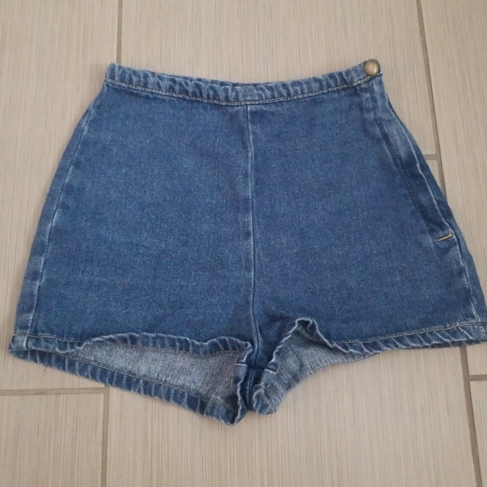 American apparel high waisted shorts